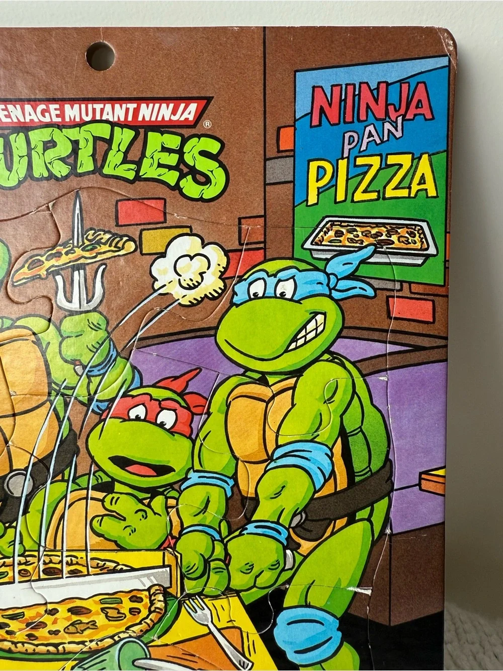 1990 Rose Art Teenage Mutant Ninja Turtles  Puzzle